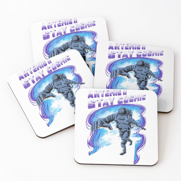 Item preview, Artemis II Stay Cosmic designed and sold by neonabdrawn.