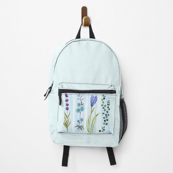 Item preview, Soft Glow Wildflower Panels Vertical Art - Botanical Watercolor Design designed and sold by PriyaMagic.