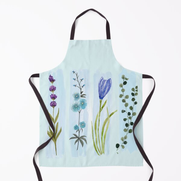 Item preview, Soft Glow Wildflower Panels Vertical Art - Botanical Watercolor Design designed and sold by PriyaMagic.