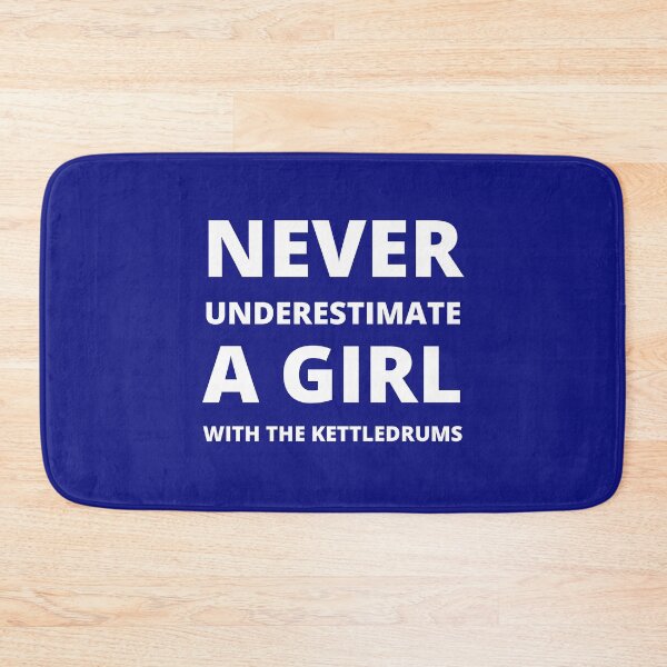 Item preview, Never underestimate a girl with the kettledrums designed and sold by fev-rocks.