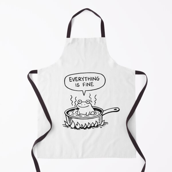 Item preview, Boiling Frog Doodle designed and sold by PickledjoArt.