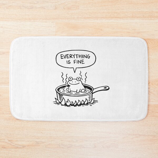 Item preview, Boiling Frog Doodle designed and sold by PickledjoArt.