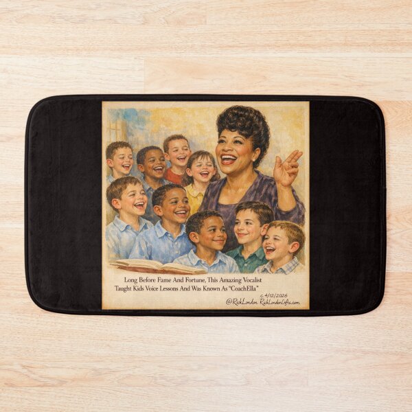 Item preview, CoachElla’s Joyful Choir — Vintage Watercolor Tribute   designed and sold by Rick London Gifts.