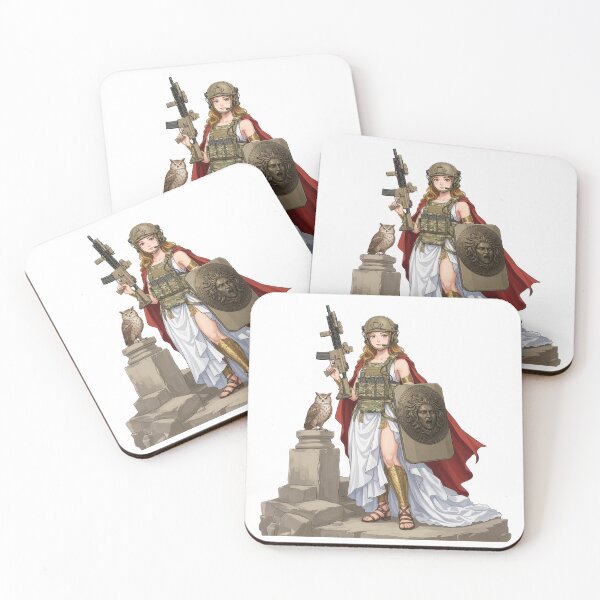 Item preview, Athena Tactical - Wisdom & Precision designed and sold by RAWLIFEGRAPHIC.