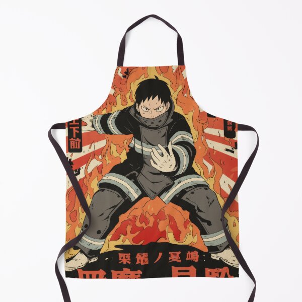 Item preview, Shinra Fire Chad Poster designed and sold by AnimeArsenalPrints.