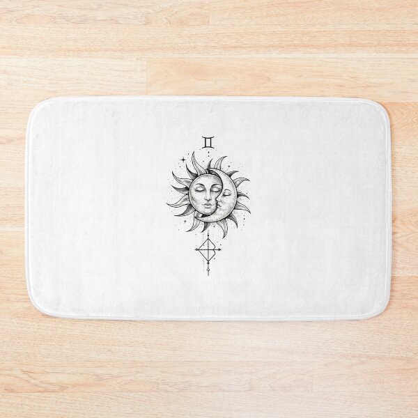 Item preview, Gemini Zodiac Sun & Moon – Minimalist Spiritual Design, Mystical Astrological Art designed and sold by orely14.
