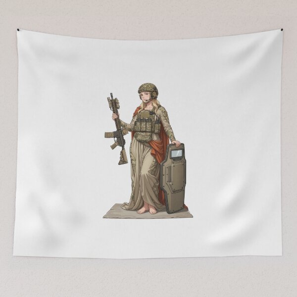 Item preview, Athena Tactical - Wisdom & Precision designed and sold by RAWLIFEGRAPHIC.