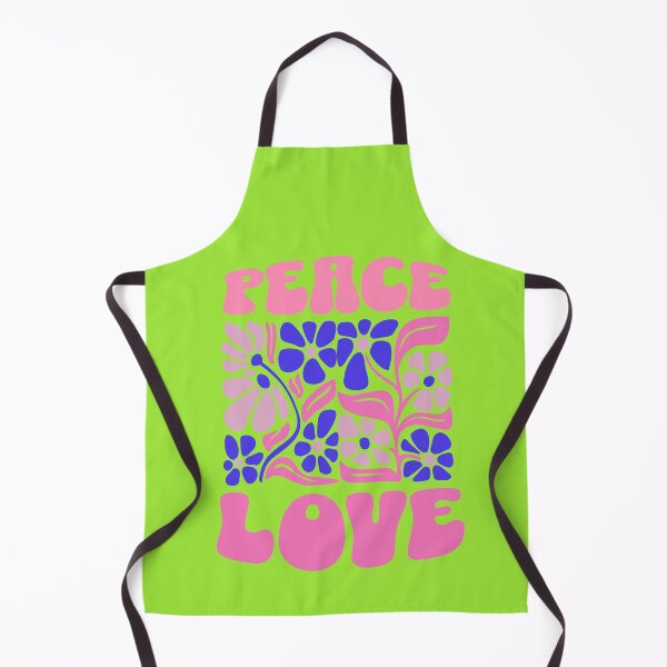 Item preview, Peace and Love floral print designed and sold by Swanny's Custom T-shirt and Gift Designs.