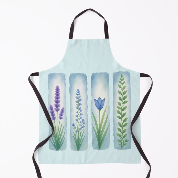 Item preview, Luminous Wildflower Panels Watercolor Botanical Art designed and sold by PriyaMagic.