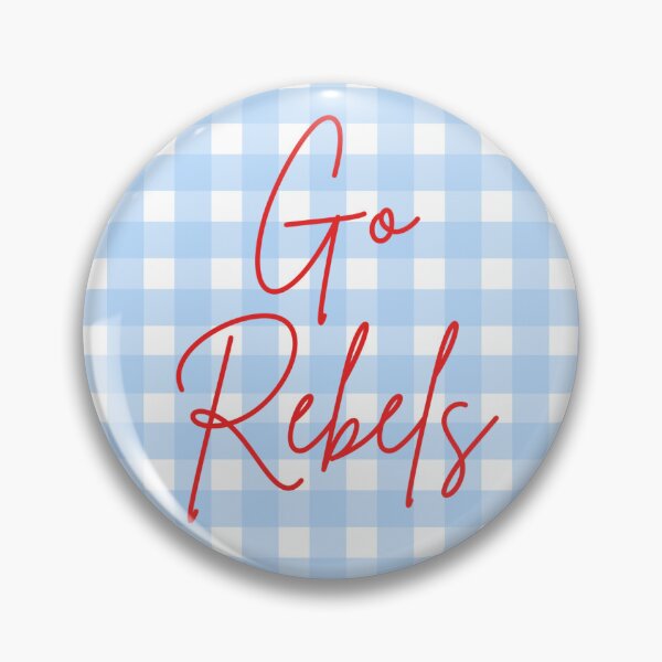 Item preview, University of Mississippi Button designed and sold by laytoncathrynphotography.