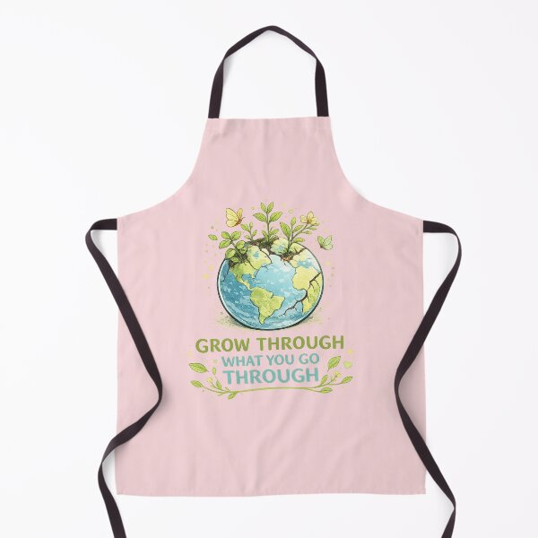 Item preview, Grow Through What You Go Through – Earth Healing Design | Inspirational Eco Quote designed and sold by warlistop.