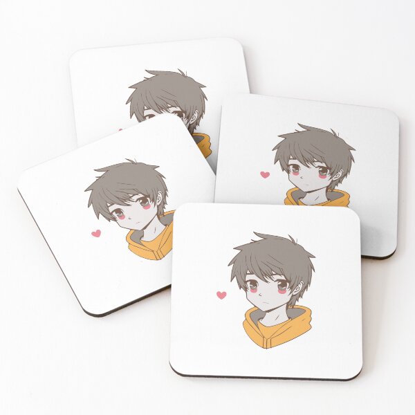Item preview, Shy Anime Boy Blush designed and sold by PeterskyDesign.