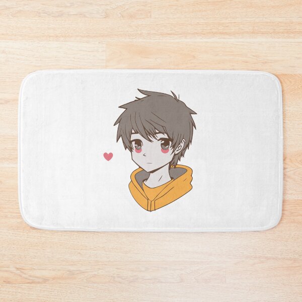 Item preview, Shy Anime Boy Blush designed and sold by PeterskyDesign.
