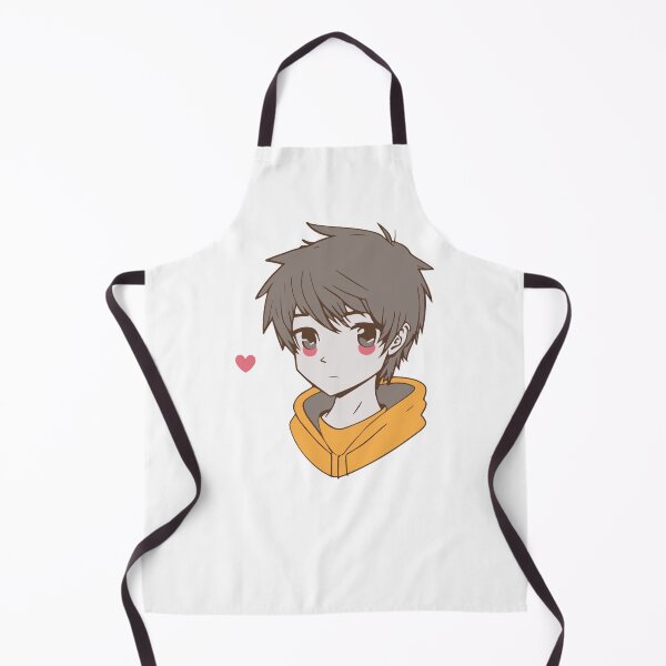 Item preview, Shy Anime Boy Blush designed and sold by PeterskyDesign.