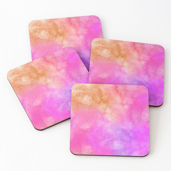 Item preview, Cosmic Sunset Watercolor Dream - Pink, Orange, & Purple Nebula designed and sold by Artsy Corner.