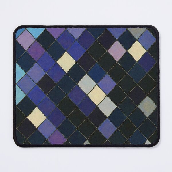 Item preview, Dark Argyle Tiles Pattern designed and sold by sks-ai-artist.