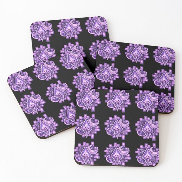 Item preview, Purple  Ancient Talisman of Eternal Renewal designed and sold by The Creeping Clover.