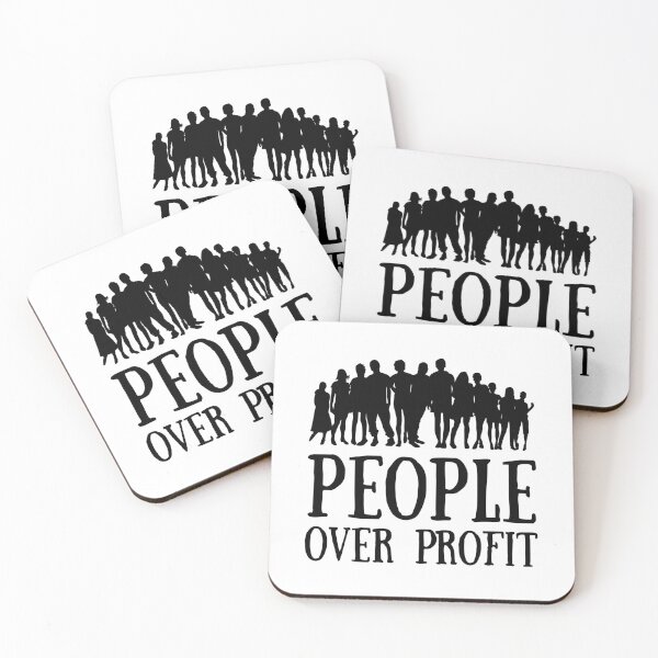 Item preview, People over Profit Design designed and sold by CarefulCreation.