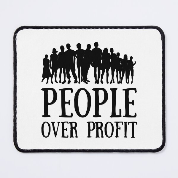 Item preview, People over Profit Design designed and sold by CarefulCreation.