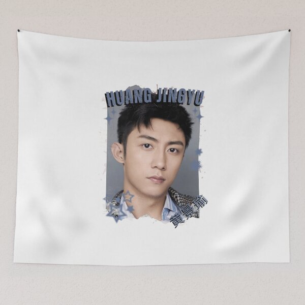 Item preview, Huang Jingyu (黄景瑜) Chinese Actor Cdrama Chinese Entertainment Black and White Collage Digital Art Portrait designed and sold by AJUNICE STUDIO.
