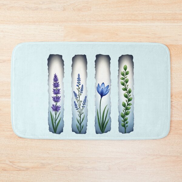 Item preview, The Radiant Meadow: Glowing Watercolor Botanicals designed and sold by PriyaMagic.