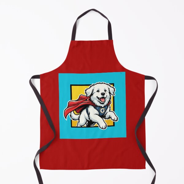 Item preview, Great Pyrenees Superhero Dog – Cute Flying Puppy Comic Style Gift designed and sold by The Real Life Symphony.