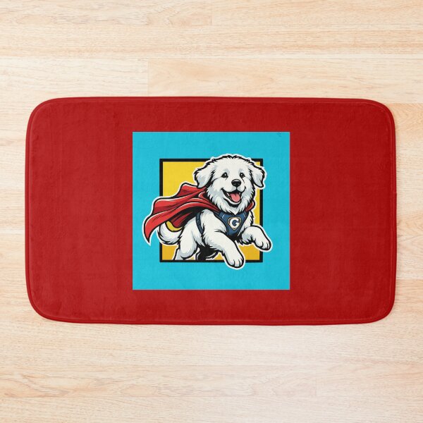 Item preview, Great Pyrenees Superhero Dog – Cute Flying Puppy Comic Style Gift designed and sold by The Real Life Symphony.