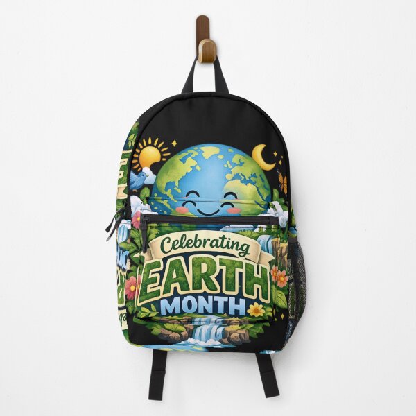 Item preview, Celebrating Earth Month - Cute Kawaii Planet Earth Nature Scene designed and sold by Lozarux.