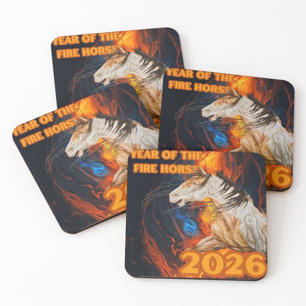 Item preview, Year of the Fire Horse 2026 Premium Art on Apparel, Stickers, Prints, Home Goods, and MORE designed and sold by Jo-EllenArt.