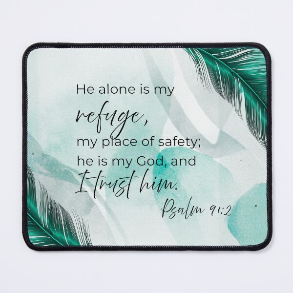 Item preview, Psalm 91:2 Refuge designed and sold by TwinBearCo.