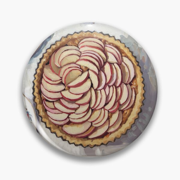Item preview, Rustic Apple Tart Still Life Impressionist Art designed and sold by CARRAANN.