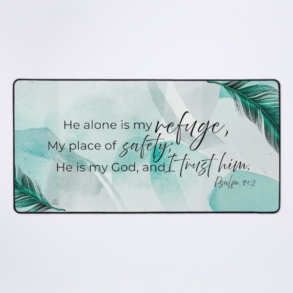 Item preview, Psalm 91:2 Refuge designed and sold by TwinBearCo.