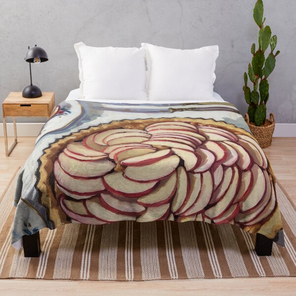 Item preview, Rustic Apple Tart Still Life Impressionist Art designed and sold by CARRAANN.