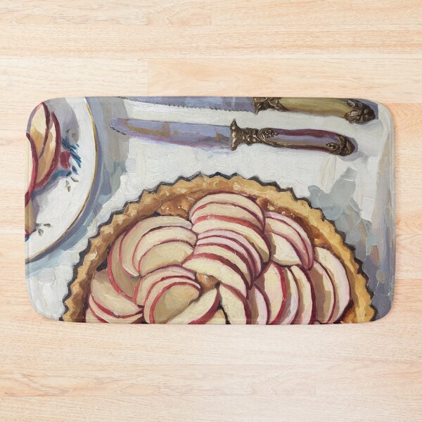 Item preview, Rustic Apple Tart Still Life Impressionist Art designed and sold by CARRAANN.