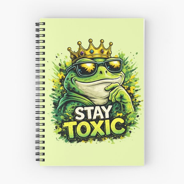 Item preview, Toxic frog King designed and sold by UnicornDreamers.