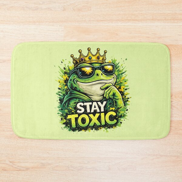 Item preview, Toxic frog King designed and sold by UnicornDreamers.