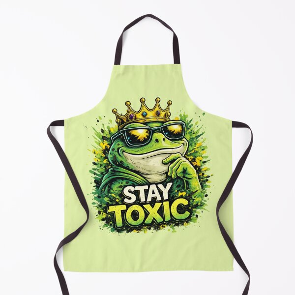 Item preview, Toxic frog King designed and sold by UnicornDreamers.