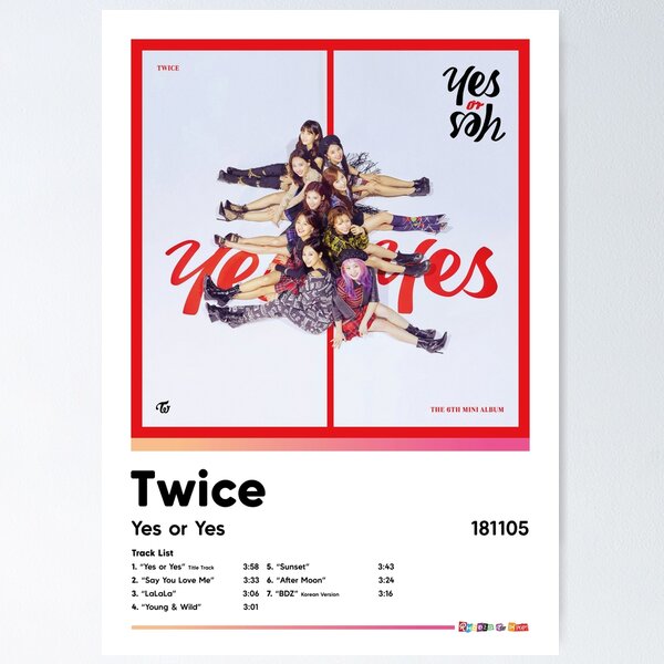 Twice Yes Or Yes Merch & Gifts for Sale | Redbubble
