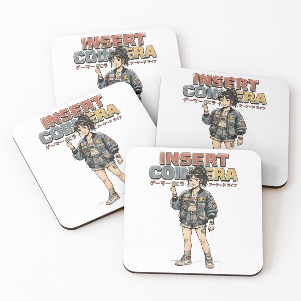 Item preview, Insert Coin Era – Retro Vintage Arcade Gamer Girl Streetwear designed and sold by Dhenin Studio.