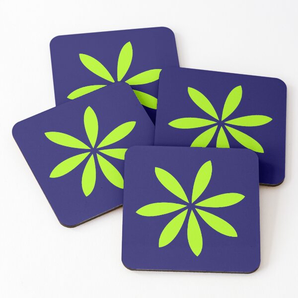 Item preview, Minimalist Green Flower Abstract Modern Design designed and sold by SolutionsArt.