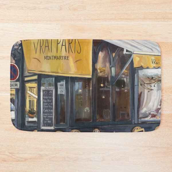 Item preview, Paris Café Corner | Spring Blossoms Street Scene designed and sold by CARRAANN.