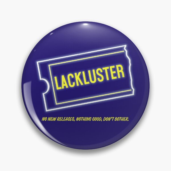 Item preview, Lackluster Video designed and sold by Normbot2000.