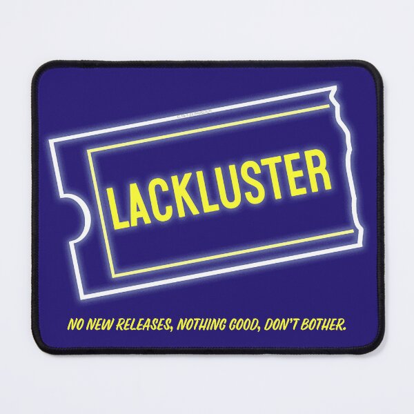 Item preview, Lackluster Video designed and sold by Normbot2000.