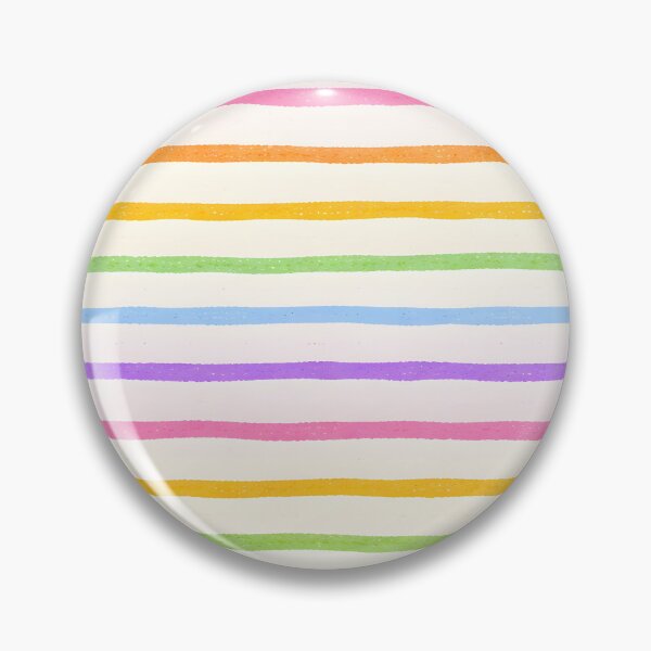 Item preview, Pastel Rainbow Crayon Stripes Pattern designed and sold by blankTeeShirt.