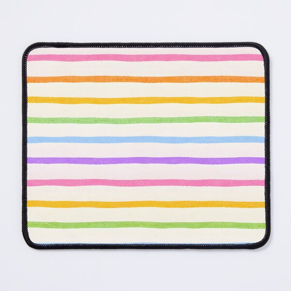 Item preview, Pastel Rainbow Crayon Stripes Pattern designed and sold by blankTeeShirt.