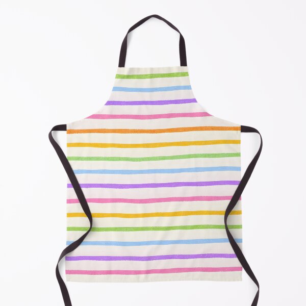 Item preview, Pastel Rainbow Crayon Stripes Pattern designed and sold by blankTeeShirt.