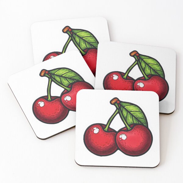Item preview, Cerezas rojas designed and sold by uunaa.