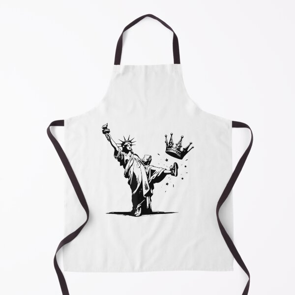 Item preview, Statue of Liberty Kicking Crown No Kings designed and sold by JosephCTesterma.