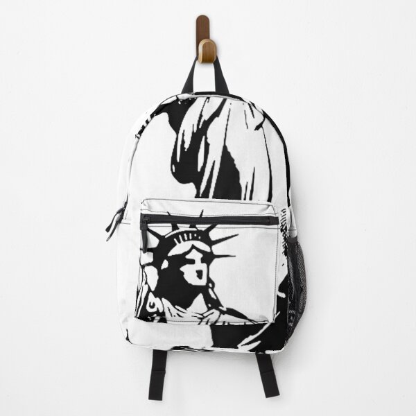 Item preview, Statue of Liberty Kicking Crown No Kings designed and sold by JosephCTesterma.