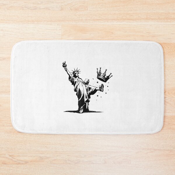 Item preview, Statue of Liberty Kicking Crown No Kings designed and sold by JosephCTesterma.